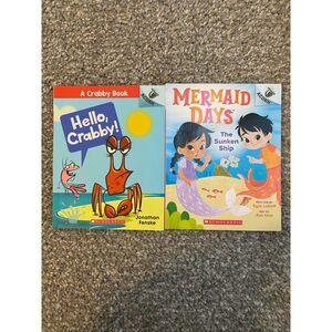 Kids Beginner Small Scholastic Paperback Level 1 Books